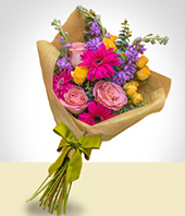 Gerbera - Bouquet Colorido de Gerberas
